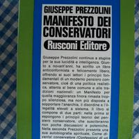 GIUSEPPE PREZZOLINI  -  MANIFESTO DEI CONSERVATORI