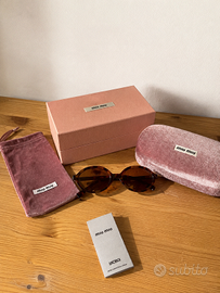 Occhiali da sole Miu Miu Tartarugati - Come Nuovi
