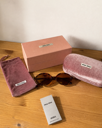 Occhiali da sole Miu Miu Tartarugati - Come Nuovi
