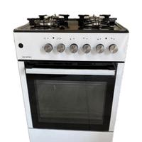 CUCINA A GAS 4 FUOCHI CON FORNO A GAS E ELETTRICO