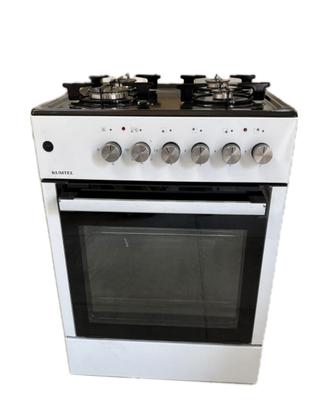 CUCINA A GAS 4 FUOCHI CON FORNO A GAS E ELETTRICO