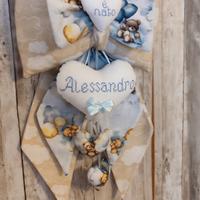 fiocco nascita nome personalizzabile 