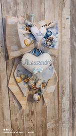 fiocco nascita nome personalizzabile 