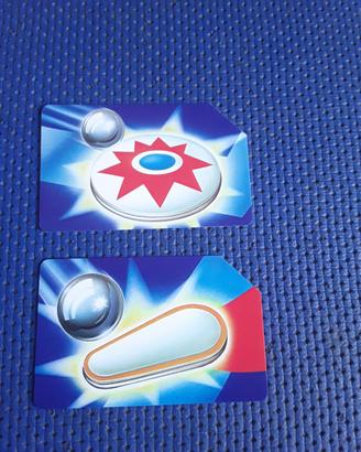 2 Schede telefoniche Telecom Flipper Card 