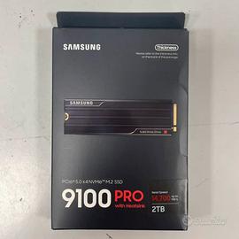 Samsung 9100 PRO 2TB NVMe PCIe 5.0 con dissipatore