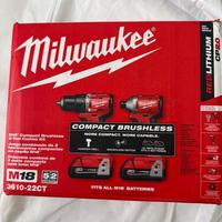 Milwaukee 3692-22CT M18 Compact Brushless 2-Tool C