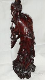 statuetta orientale  in rosewood