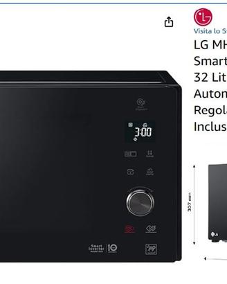 forno a microonde LG MH7265DPS Forno Microonde Sma