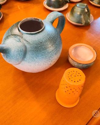 Servizio tè ungherese artigianale 13 pz – 6 tazze