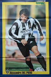 Poster DEL PIERO / INZAGHI campione 1998