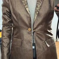 Blazer Just Cavalli colore oro