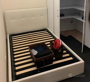 Letto 1 piazza 1/2 + Materasso (Hybrid Emma)