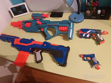 nerf fucili, pistole e Proiettili 