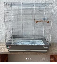 Gabbietta per uccellini, dimensioni: 48x30x56h