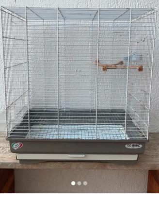 Gabbietta per uccellini, dimensioni: 48x30x56h