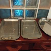 Vassoi acciaio inox 