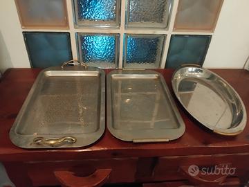 Vassoi acciaio inox 