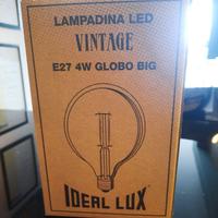Lampadina Led Ambrata E 27 4 W Globo BIG Ideal lux