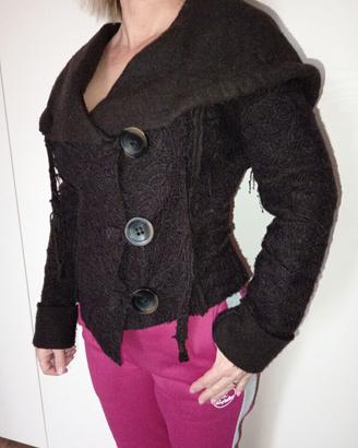 Giacca in lana cotta taglia M