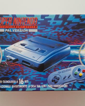 Super Nintendo SNES Versione Pal GIG  boxata 