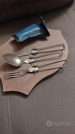 set posate militari vintage