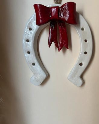 Decorazione casa nuova augurio ferro di cavallo