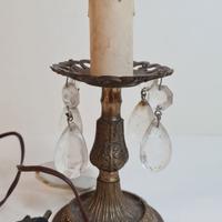 VECCHIA LAMPADA DA COMODINO VINTAGE