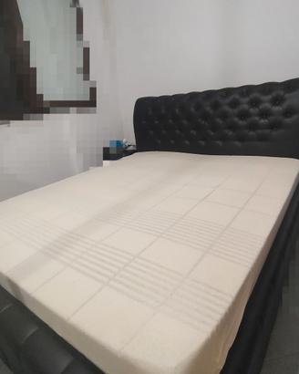 Struttura letto + materasso (Idormibene)