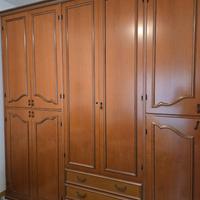 Camera matrimoniale in legno completa