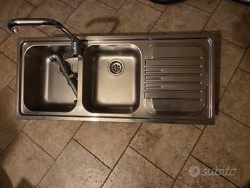 Lavello Franke, doppia vasca con gocciolatoio