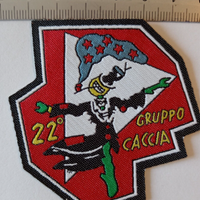 Distintivo patch 22 gruppo caccia - WW2