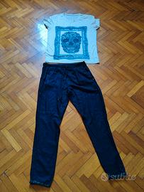 Set pantaloni e t-shirt donna