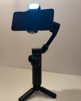 AOCHUAN smart X2 gimbal 3 assi più luce magnetica
