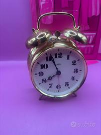 Sveglia vintage anni 80’ Prim carica meccanica
