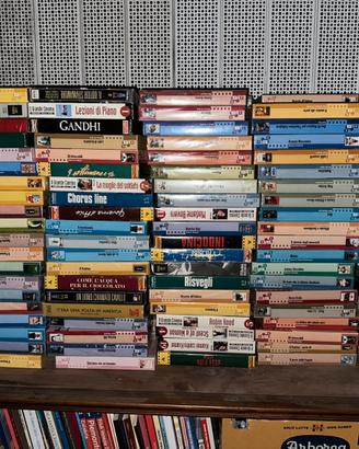 160 Videocassette film vari