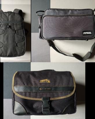 Zaino e tracolle per fotografia, come nuovi