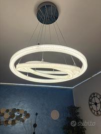 Lampadario cristallo a Led