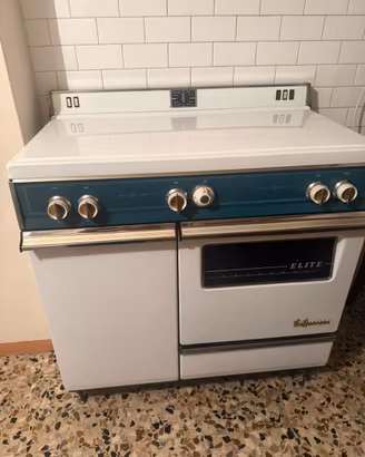Cucina a Gas vintage La sovrana con forno