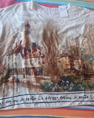 Maglietta da donna in viscosa