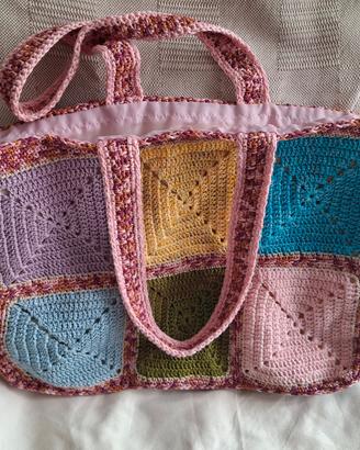 borsa filo multicolor