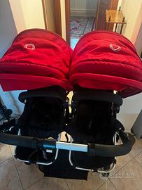 Passeggino gemellare bugaboo donkey