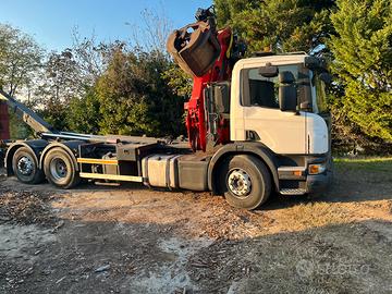 Scania scarrabile caricatore palfinger