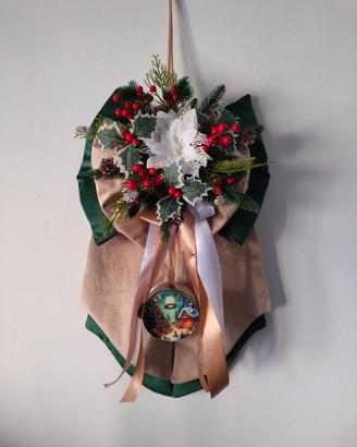 Fiocco decorativo natalizio