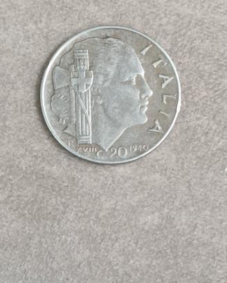 moneta Lira 20 Vittorio Emanuele