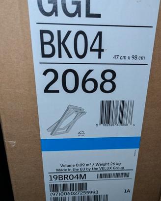 Finestra Velux GGL 2086 BK04 L47XH98 COLORE BIANCO