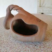 Anfora sdraiata aperta Deruta