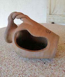 Anfora sdraiata aperta Deruta
