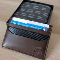 Portacarte uomo Jaguar Slim in Pelle 8 scomparti