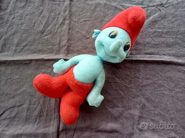 Vecchio Puffo, pupazzo vintage 50 cm