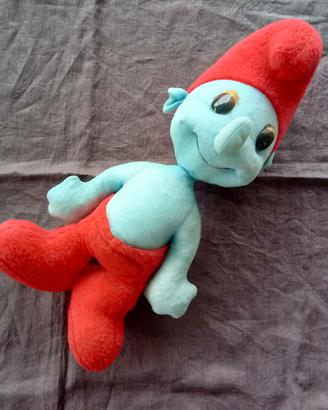 Vecchio Puffo, pupazzo vintage 50 cm